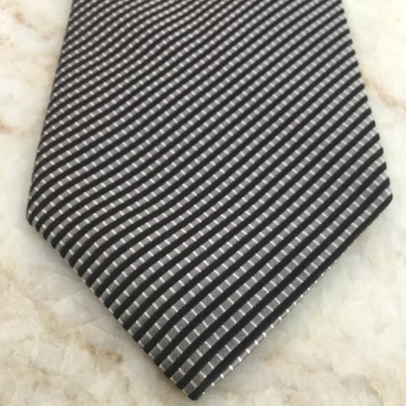 XMI PLATINUM SILK NECKTIE - Picture 1 of 4